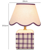 Luminea 32cm Belle Ceramic Table Lamps