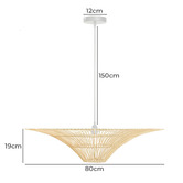 Luminea Lillie Rattan Pendant Light