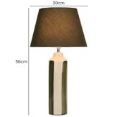Luminea Khan Ceramic Table Lamp