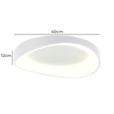 Luminea Cuevas LED Oyster Light
