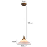 Luminea Herbie Glass Pendant Light
