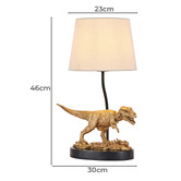 Luminea 46cm T-Rex Resin Table Lamp