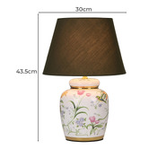 Luminea 44cm Baird Ceramic Table Lamp