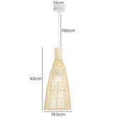 Luminea Hayden Rattan Pendant Light