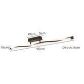 Luminea Boyer Iron LED Ceiling Light