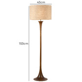 Luminea 153cm Crosby Floor Lamp