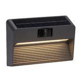 Luminea McKnight Solar LED Outdoor Wall Light with Sensor