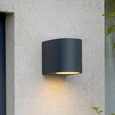 Luminea Kamil Tri-Colour Outdoor Wall Light
