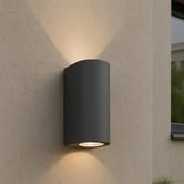 Luminea Kamil Outdoor Up/Down Wall Light