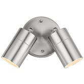 Luminea Lyra 2 Light Outdoor Wall Spotlight