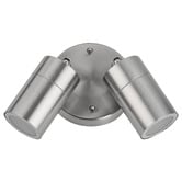 Luminea Lyra 2 Light Outdoor Wall Spotlight