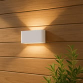 Luminea Edmund LED Outdoor Up/Down Wall Light
