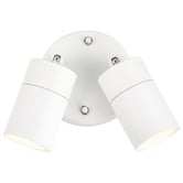 Luminea Lyra 2 Light Outdoor Wall Spotlight