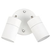 Luminea Lyra 2 Light Outdoor Wall Spotlight