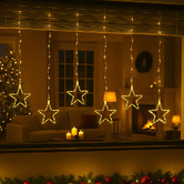 Luminea Haseeb LED Curtain Lights with Stars