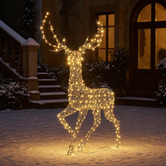 Luminea Jina Standing Reindeer LED Christmas Decoration