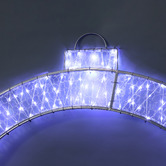 Luminea Xyvee Bauble Ring LED Christmas Light Display