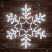 Luminea Myza Snowflake LED Christmas Light Display