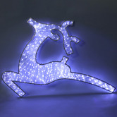 Luminea Xyelle Flying Reindeer LED Christmas Light Display