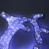 Luminea Xyelle Flying Reindeer LED Christmas Light Display