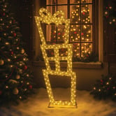 Luminea Xyrae Stacked Presents LED Christmas Light Display
