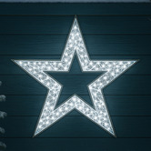 Luminea Xysha Star Christmas Light Display