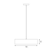 Luminea Montmorency Steel 3 Light Pendant