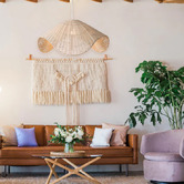 Luminea Spence Rattan Pendant Light