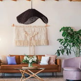 Luminea Spence Rattan Pendant Light