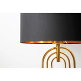 Luminea Jenson Iron Art Deco Table Lamps