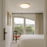 Luminea Kersey Iron LED Flush Mount Ceiling Light