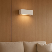 Luminea Melia Gypsum 1 Light Wall Sconce