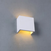 Luminea Hecate Gypsum Flush Mount Wall Light