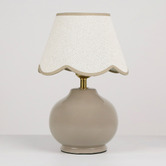 Luminea Mihana Ceramic &amp; Linen Table Lamp
