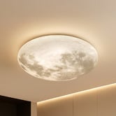 Luminea Nereus Moon LED Flush Mount Ceiling Light