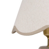Luminea Mihana Ceramic &amp; Linen Table Lamp
