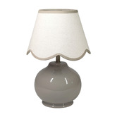 Luminea Mihana Ceramic &amp; Linen Table Lamp