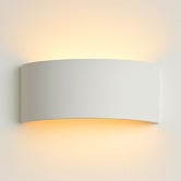 Luminea Emiko Gypsum Flush Mount Wall Light