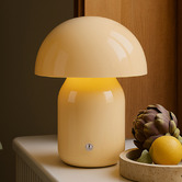Luminea Wanika Iron &amp; Acrylic LED Touch Table Lamp