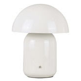 Luminea Wanika Iron &amp; Acrylic LED Touch Table Lamp