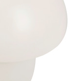 Luminea Wanika Iron &amp; Acrylic LED Touch Table Lamp