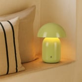 Luminea Wanika Iron &amp; Acrylic LED Touch Table Lamp