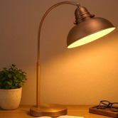 Luminea Dax Metal Table Lamp