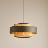 Luminea Fenella Rattan Pendant Light