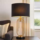 Luminea Jenson Metal Table Lamp