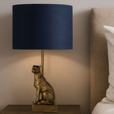 Luminea Gale Resin Sitting Cheetah Table Lamp