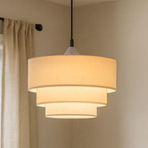 Luminea Vernette Metal 3 Tier Pendant Light