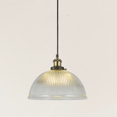 Luminea Trappes Metal &amp; Glass Pendant Light