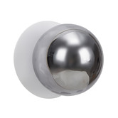 Luminea Lassie Molten Ripple Glass Warm White LED Outdoor Wall Light