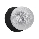 Luminea Lassie Diamond Cut Glass Cool White LED Outdoor Wall Light
